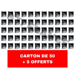 Carton de 50 tampons + 5 offerts Trodat 4913 - 58x22 - 5 lignes
