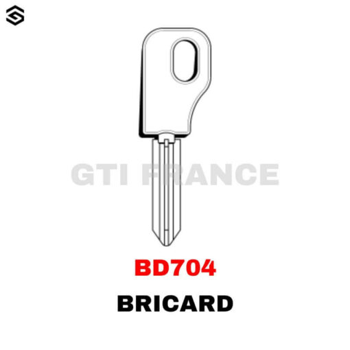 EBAUCHE CLE BD704 BRICARD