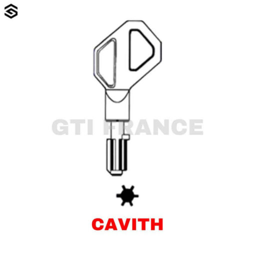 EBAUCHE CLE CAVITH