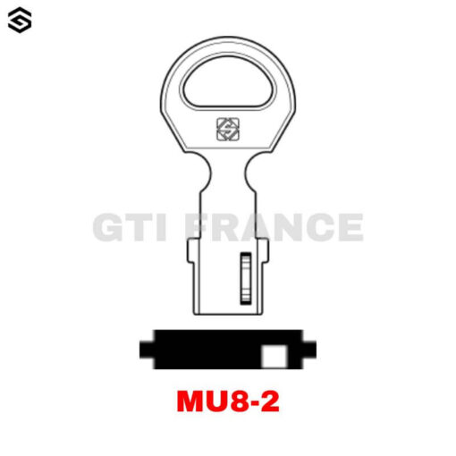 EBAUCHE CLE MU8-2