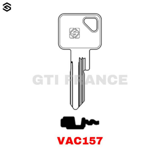 EBAUCHE CLE VAC157 VACHETTE