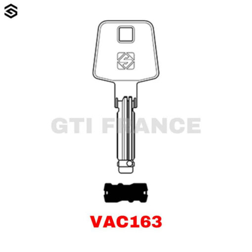EBAUCHE CLE VAC163 VACHETTE
