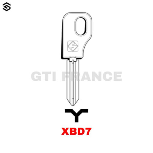 EBAUCHE CLE XBD7 BRICARD