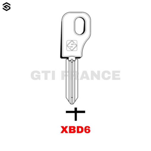 EBAUCHE CLE XBD6 BRICARD