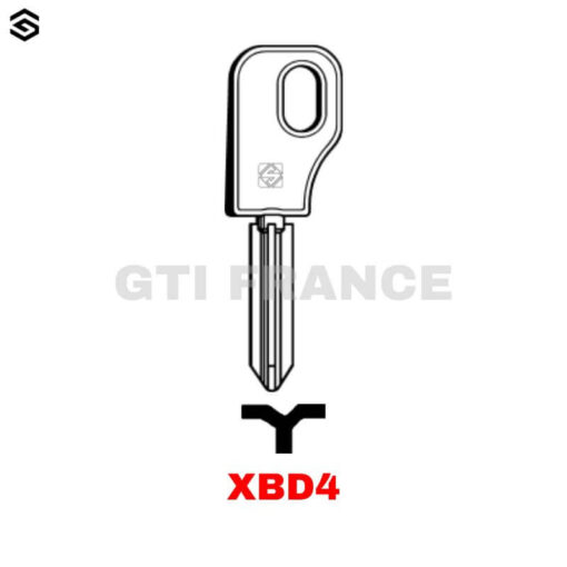 EBAUCHE CLE XBD4 BRICARD
