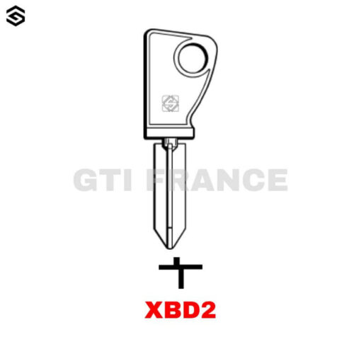EBAUCHE CLE XBD2 BRICARD