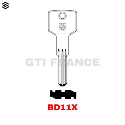 EBAUCHE CLE BD11X BRICARD