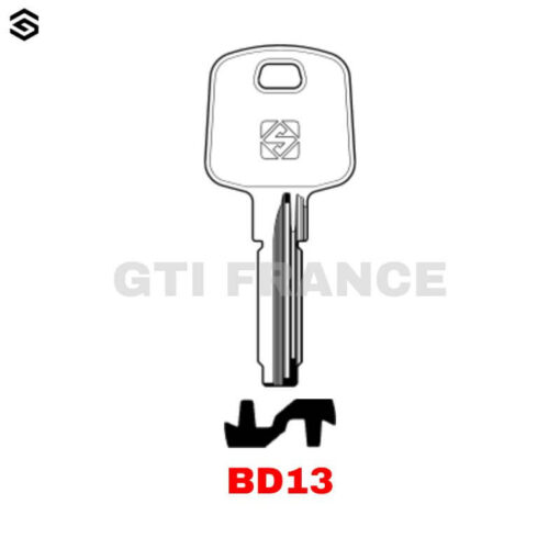 EBAUCHE CLE BD13 BRICARD
