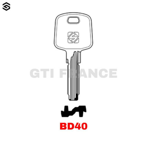 EBAUCHE CLE BD40 BRICARD