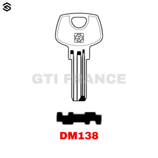 EBAUCHE CLE DM138 DOM